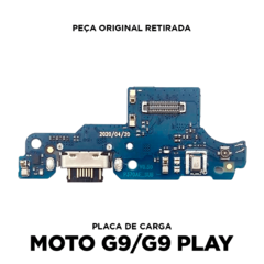 MOTO G9/G9 PLAY - PLACA DE CARGA - ORIGINAL