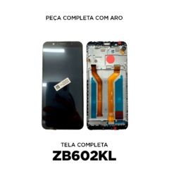 ZENFONE MAX PRO (M1) - TELA COMPLETA COM ARO - PRETO - ZB602KL