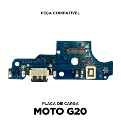 MOTO G20 - PLACA DE CARGA - COMPATÍVEL