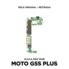 MOTO G5S+ - PLACA MÃE 32GB - ORIGINAL