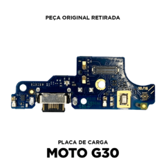 MOTO G30 - PLACA DE CARGA - ORIGINAL