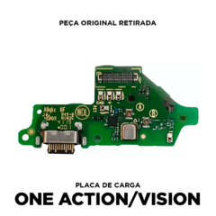 MOTO ONE ACTION/VISION - PLACA DE CARGA - ORIGINAL