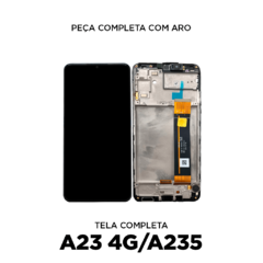 A23 4G - TELA COMPLETA - PRETO - NACIONAL COM ARO