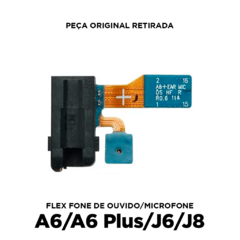 A6/A6+/J6/J8 - FLEX FONE/MICROFONE - ORIGINAL