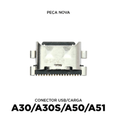 A12/A30/A30S/A31/A50/A51/A70/A71 - CONECTOR USB