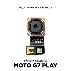 MOTO G7 PLAY - CAMERA TRASEIRA - ORIGINAL