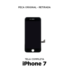 IPHONE 7 - TELA COMPLETA - PRETO - ORIGINAL