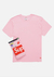 REMERA HANES X SUPREME PINK