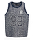 AMIRI Maillot de basketball en jersey jacquard