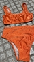 Bikini Naranja Brilloso - comprar online