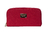 Cartera de Mujer 2 Cierres Gana Ya De Oferta, Color Rojo