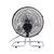 LM-VENTILADOR MYTEK 3372 12 PULGADAS 2 E, 3 VELOCIDADES ,METAL COLOR NEGRO - comprar en línea