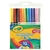 Plumones Crayola delgados lavables puntafina 12 piezas