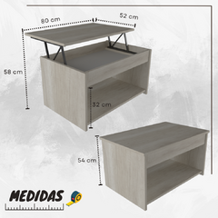 Mesa Elevable - Lacar - Soul Home Deco