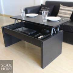 Mesa Elevable Linea acay - Ebano negro - tienda online