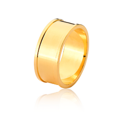 Aliança de Casamento Dubai 18K 9mm