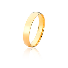 Aliança de Casamento Cozumel 18k 4mm Anatômico