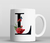 Imagem do Caneca Personalizada Coleção Floral Black - Alfabeto