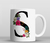 Caneca Personalizada Coleção Inicial Floral Black - Alfabeto