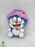 Boneco Pelúcia Doraemon Gato do Futuro Bordado Mangá Anime Japonês Brinquedo - Pelúcias