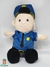 Pelúcia Boneco Policial Br Machine Brinquedo - Pelúcias