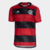 Camisa Flamengo I 23/24 Torcedor Adidas Masculina - Vermelho e Preto