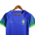 Conjunto Infantil Brasil II 2022/23 - Camisa e Shorts