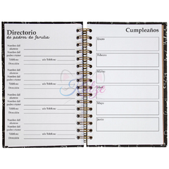 Agenda Docente 24-25 - Blanco y Negro - tienda en línea