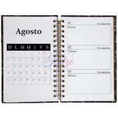 Agenda Docente 24-25 - Blanco y Negro