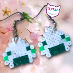 Arroz - Aretes - Hama Beads