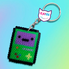 BMO - Hora de Aventuras - Llavero - Hama Beads