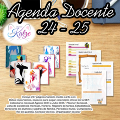 Agenda Docente 24-25 - Villanos de Disney