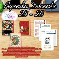 Agenda Docente 24 - 25 - Harry Potter