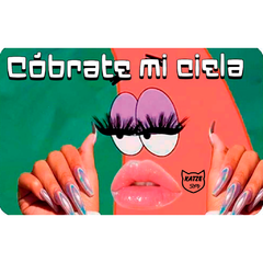 Cobrate, mi ciela - Bob Esponja - Skin tarjetas