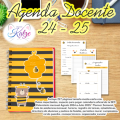 Agenda Docente 24-25 - Abeja