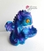 Incensário Cascata Dragão Baby Azul 12cm - comprar online