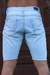 Bermuda Jeans Lavagem Clara Destroyed - comprar online