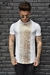 Camiseta Longline Detalhe Animal Print - comprar online