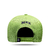 Boné Snapback Basic Verde Logo Preto na internet