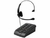 Telefone Headset HSB 50 Preto Intelbras com Base Discadora - Cancelador de Ruídos