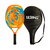 Raquete Beach Tennis Fibra de Carbono + Bolsa