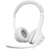 Headset Com Fio Usb Logitech H390 - Branco - 981-001285