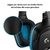 Headset Gamer Logitech G432 7.1 Dolby Surround para PC, PlayStation, Xbox e Nintendo Switch, Preto/Azul - 981-000769 na internet