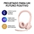 Headset Logitech H390, USB, com Almofadas, Controles de Áudio Integrado, Microfone com Redução de Ruído, Rosa - 981-001280