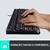 Teclado com fio USB Logitech K120 Resistente à Respingos e Layout ABNT2 - 920-002480 na internet