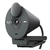 Webcam Logitech Brio 300 Full HD, 1080p, 30 FPS, USB-C, Microfone Integrado, Grafite