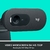 Webcam Logitech C505, 720P HD, 30 FPS, com Microfone, 3 MP, USB, Preto - comprar online