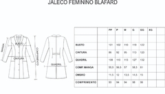 Jaleco Feminino Blafard na internet