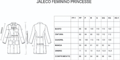 Jaleco Feminino Princesse - comprar online