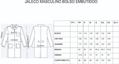 Jaleco Formatura Masculino com Bolso Embutido - Belle Blanc